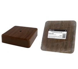 14.01.03 Коробки распаячные открытой установки IP40 - «ЭКО» цвет бук