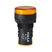 KEAZ Лампа AD22DS(LED) матрица D22мм желтый 230В-КЭАЗ