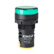 KEAZ Лампа AD22DS(LED) матрица D22мм зеленый 230В-КЭАЗ