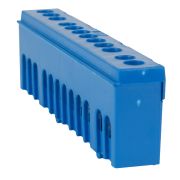 KEAZ Шина нулевая в изоляции OptiKit BB-I-L-DIN-12-6х9-серый
