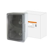 Бокс пластиковый ЩМП-0-6, прозр., крышка ABS, IP65, -45 до +75 С, навесной, (500x400x180) TDM