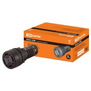 Сигнализатор звуковой AD22-22M/k23 d22 мм 24 В АС/DC черный TDM