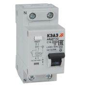 KEAZ АВДТ с защитой от сверхтоков АВДТ32-22C10-AC-УХЛ4 (2P, C10, 30mA) 4,5кА-КЭАЗ