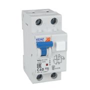 KEAZ АВДТ с защитой от сверхтоков OptiDin D63-21C25-A-У3 6кА  (2P, C25, 10mA)