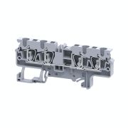 KEAZ Клемма с четырьмя контактами пружинная OptiClip СX-4-QUATTRO-(0,2-4)-I-серый