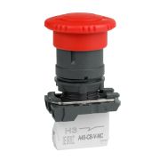 KEAZ Кнопка ав ост возв пов OptiSignal D22 C5-ESTR-01 пластик 1НЗ XB5AS8442