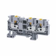 KEAZ Клемма с 3-мя контактами push-in OptiClip СP-10-TRIPLET-I-серый