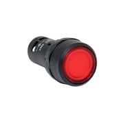 KEAZ Кнопка с фиксацией с подсветкой OptiSignal Compact D22 C7-PHL-B401 красная 1НЗ 24 В AC/DC XB7NJ04B2