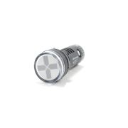 KEAZ C7-2L-B34 Индикатор двухцветный сегментный красный/зеленый 24 В AC/DC