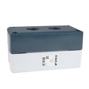 KEAZ Корпус кнопочного поста КП-102 серый 2 отв. IP40 КЭАЗ
