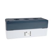 KEAZ Корпус кнопочного поста КП-103 серый 3 отв. IP40 КЭАЗ