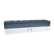 KEAZ Корпус кнопочного поста КП-106 серый 6 отв. IP40 КЭАЗ