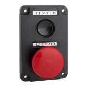 KEAZ Пост кнопочный ПКЕ 112-2-У3-IP40-КЭАЗ (красный гриб)